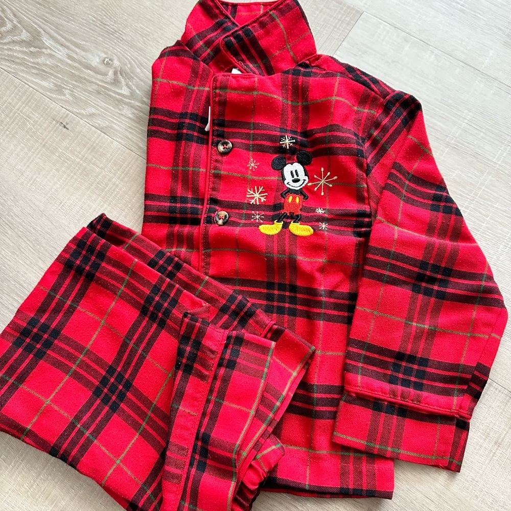 Mickey Mouse Toddler Christmas PJs